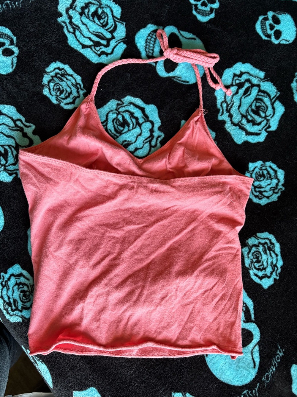 Abercrombie & Fitch Pink Halter Tank Top - Picture 6 of 6